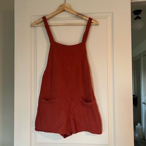 Burnt Orange Bathing Suit Cover